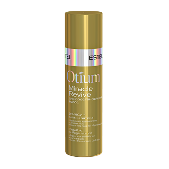 Estel Professional Otium Miracle Revive Elixir 100 мл Эликсир для восстановления волос "Сила кератина" 