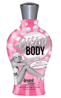 Devoted Creations Bikini Body Питательное масло для темного загара с революционной формулой для тонуса и подтяжки кожи