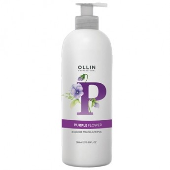 Ollin Professional Soap Purple Flower 500 мл Жидкое мыло для рук 