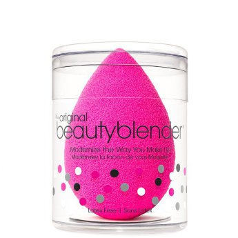 Спонж BeautyBlender Original Спонж (розовый) для нанесения макияжа. Наиболее удобен для домашнего применения, поскольку дает среднее покрытие.