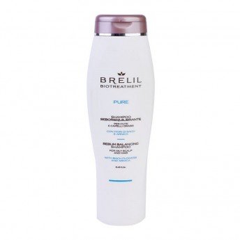 Brelil Professional Biotreatment Pure Sebum Balancing Shampoo For Oily Scalp and Hair 250 мл Шампу­нь для жирных волос