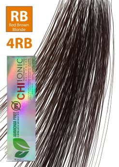 Краска CHI Ionic Color 4RB Ионная безаммиачная краска для волос (темный красно-коричневый)