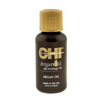 CHI Argan Oil Plus Moringa Oil 15 мл Восстанавливающее масло для волос на основе масла Аргана и экстракта дерева Маринга