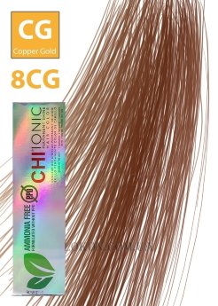Краска CHI Ionic Color 8CG Ионная безаммиачная краска для волос (средний медно-золотой блонд)