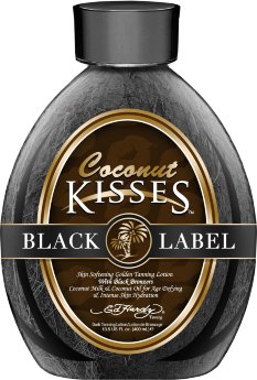Лосьон для загара Ed Hardy Coconut Kisses Black Label Черный бронзатор с кокосовым молочком и кокосовым маслом для защиты и интенсивного увлажнения кожи