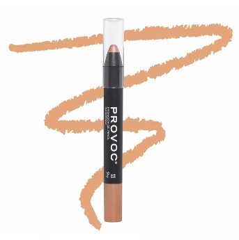 Provoc Eyeshadow Gel Pencil Waterproof 11 Shy Тени-карандаш водостойкие  (персиковый шиммер)
