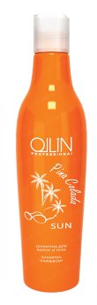 Ollin Professional Pina Colada Sun Shampoo Hair&amp;Body 250 мл Шампунь для волос и тела с УФ фильтрами