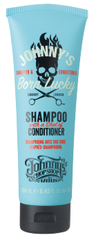 Johnny&#039;s Chop Shop Born Lucky 2 in 1 Shampoo Универсальный шампунь-кондиционер,
 облегчающий расчесывание