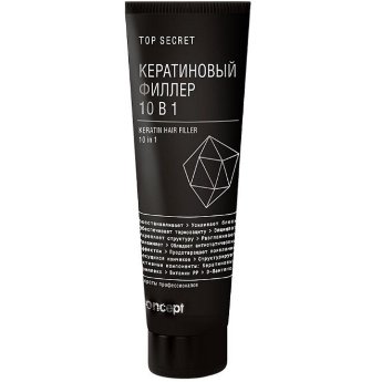 Concept Top Secret Keratin Ffiller 100 мл Кератиновый филлер для волос 10 в 1