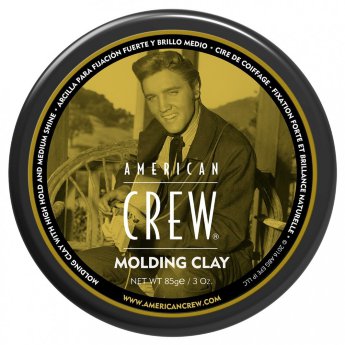 American Crew Molding Clay 85 гр Глина сильной фиксации и средним уровнем блеска для укладки волос