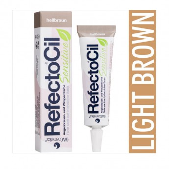 RefectoCil Sensetive Light Brown  Краска для бровей и ресниц для чувствительных глаз и кожи (Светло-коричневый)