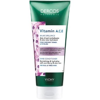Vichy Dercos Nutrients Vitamin Shine Conditioner 200 мл Кондиционер для блеска волос