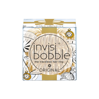 Invisibobble ORIGINAL Golden Adventure Резинка-браслет для волос (сияющий золотой)