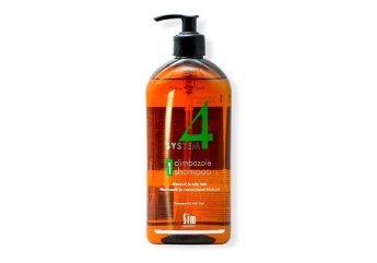 Sim Sensitive System 4 Therapeutic Climbazole Shampoo 1 500 мл Терапевтический шампунь № 1 для нормальной и жирной кожи головы 