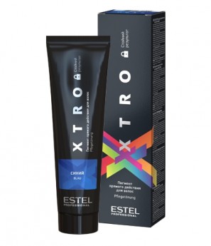 Estel Professional XTRO Blau Пигмент прямого действия для волос (Синий)