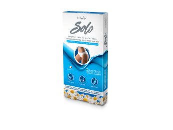 ItalWax Solo Depilatory Strips For Delicate Areas Sensitive Skin Подходят для чувствительной кожи. Восковые полоски Solo безупречно удаляют волосы в деликатных зонах. Масло авокадо и витамин Е питают и увлажняют кожу, а экстракт ромашки успокаивает 