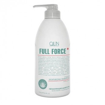 Ollin Professional Full Force Anti-Dandruff Moisturizing Shampoo With Aloe Extract 750 мл Увлажняющий шампунь против перхоти с алоэ