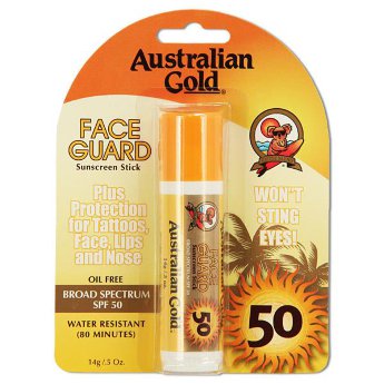 Australian Gold SPF 50 Face Guard Защищающий и увлажняющий бальзам для лица и родинок