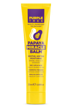 Purple Tree Papaya Miracle Balm Бальзам для губ и ухода за кожей с папайей