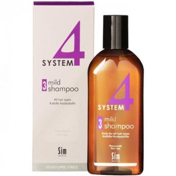 Sim Sensitive System 4 Therapeutic Climbazole Shampoo 3 215 мл Терапевтический шампунь № 3 для профилактического применения для всех типов волос и чувствительной кожи головы
