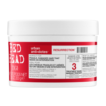 TIGI Bed Head Urban Anti+dotes Resurrection Treatment Mask Маска для сильно поврежденных волос уровень 3