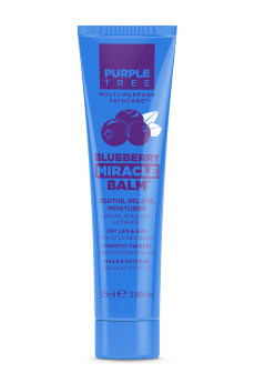 Purple Tree Blueberry Miracle Balm Бальзам для губ и ухода за кожей с черникой