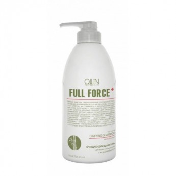 Ollin Professional Full Force Hair&amp;Scalp Purifying Shampoo With Bamboo Extract 750 мл Очищающий шампунь для волос и кожи головы с бамбуком