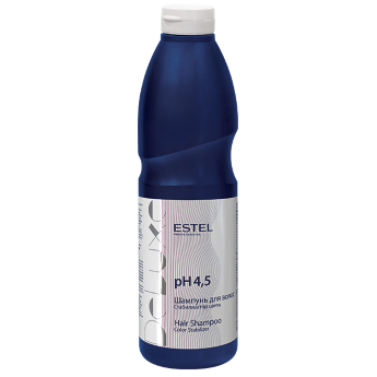 Estel Professional De Luxe Hair Shampoo Color Stabilizer 1000 мл Шампунь для волос стабилизатор цвета (pH 4,5)