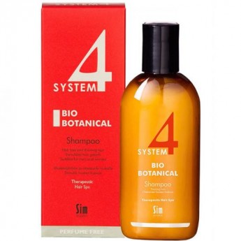 Sim Sensitive System 4 Bio Botanical Shampoo 215 мл Шампунь ботанический для стимуляции роста волос