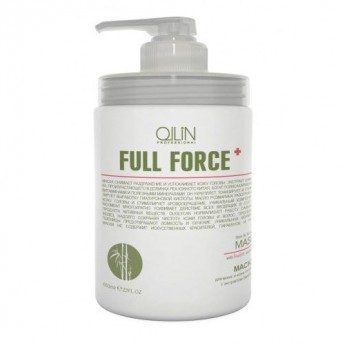 Ollin Professional Full Force Hair&amp;Scalp Mask With Bamboo Extract 650 мл Маска для волос и кожи головы с бамбуком