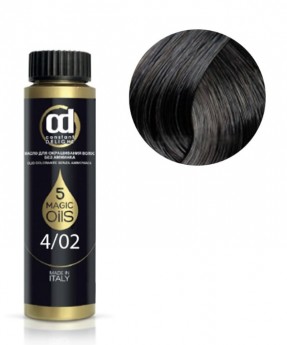 Constant Delight Olio Colorante 4.02 Масло для окрашивания волос без аммиака Цвет - каштановый натуральный пепельный