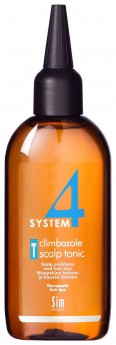 Sim Sensitive System 4 Therapeutic Climbazole Scalp Tonic T 100 мл Тоник Т для кожи головы и стимуляции роста волос