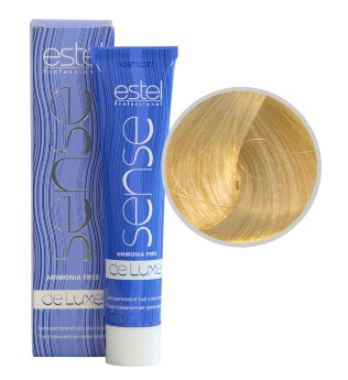 Estel Professional De Luxe Sense Color Cream SE9/0 Краска для волос без аммиака (блондин)