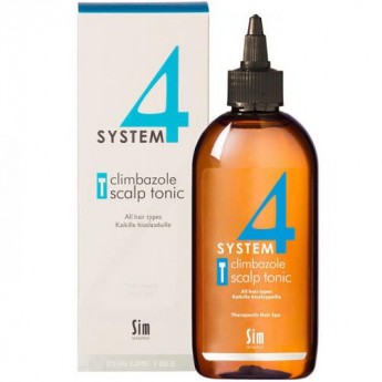 Sim Sensitive System 4 Therapeutic Climbazole Scalp Tonic T 200 мл Тоник Т для кожи головы и стимуляции роста волос