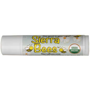 Бальзам для губ Sierra Bees Unflavored Lip Balm Органический бальзам для губ (Без аромата)