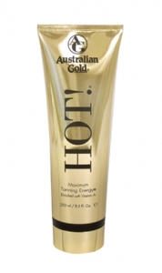 Крем Australian Gold HOT! Усилитель загара с витаминами Е,С,F, омега-маслами, липосомами и натуральными экстрактами