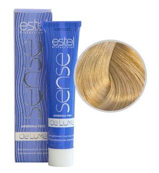 Estel Professional De Luxe Sense Color Cream SE9/13 Краска для волос без аммиака (блондин пепельно-золотистый)