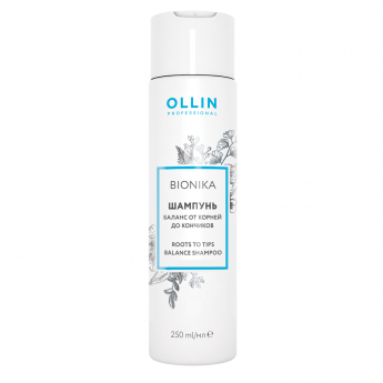 Ollin Professional BioNika Roots To Tips Balance Shampoo 250 мл Шампунь Баланс от корней до кончиков