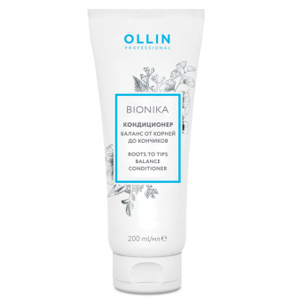 Ollin Professional BioNika Roots To Tips Balance Conditioner 200 мл Кондиционер Баланс от корней до кончиков