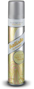 Batiste Dry Shampoo Hint Of Colour Light &amp; Blonde 200 мл Сухой шампунь для светлых или окрашенных в отте­нки блонд волос