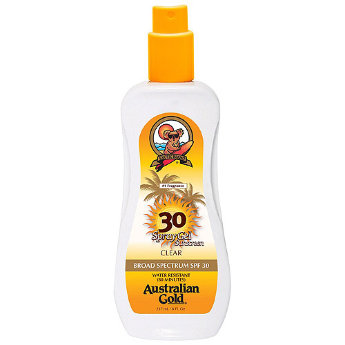 Australian Gold SPF 30+ Spray Gel Спрей-гель - надежная защита