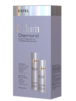 Estel Professional Otium Diamond Set Набор для гладкости и блеска волос (шампунь + бальзам)