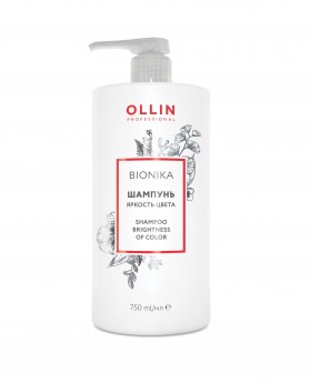Ollin Professional BioNika Shampoo Brightness Of Color 750 мл Шампунь для окрашенных волос