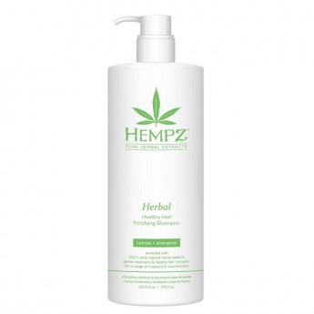 Hempz Herbal Healthy Hair Fortifying Shampoo 750 мл Шампунь растительный укрепляющий  Здоровые волосы