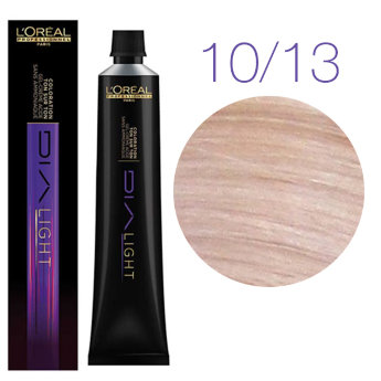 L&#039;Oreal Professionnel Dia Light 10.13 50 мл Краска для чувствительных волос (Молочный коктейль пепельно-золотистый)