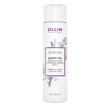 Ollin Professional BioNika Energy Shampoo Anti Hair Loss 250 мл Шампунь энергетический против выпадения волос 