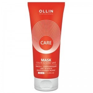 Ollin Professional Care Color &amp; Shine Save Mask 200 мл Маска, сохраняющая цвет и блеск окрашенных волос 
