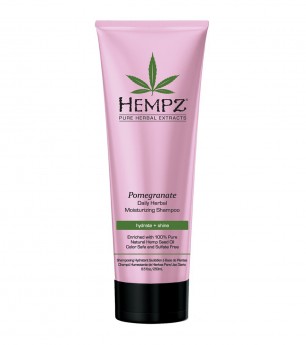 Hempz Hair Care Daily Herbal Moisturizing Pomegranate Shampoo 265 мл Шампунь растительный Гранат легкой степени увлажнения