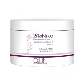 Ollin Professional BioNika Intensive Mask Anti Hair Loss 450 мл Интенсивная маска против выпадения волос