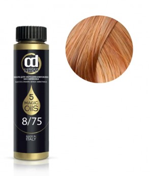 Constant Delight Olio Colorante 8.75 Масло для окрашивания волос без аммиака Цвет - светло-русый медный золотистый